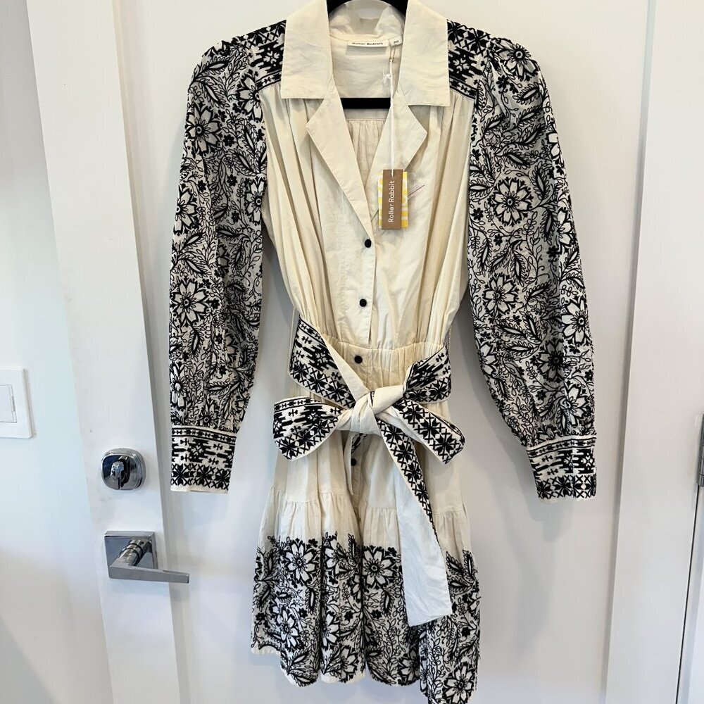 Roller Rabbit Lodhi embroidered Shae dress new with tags